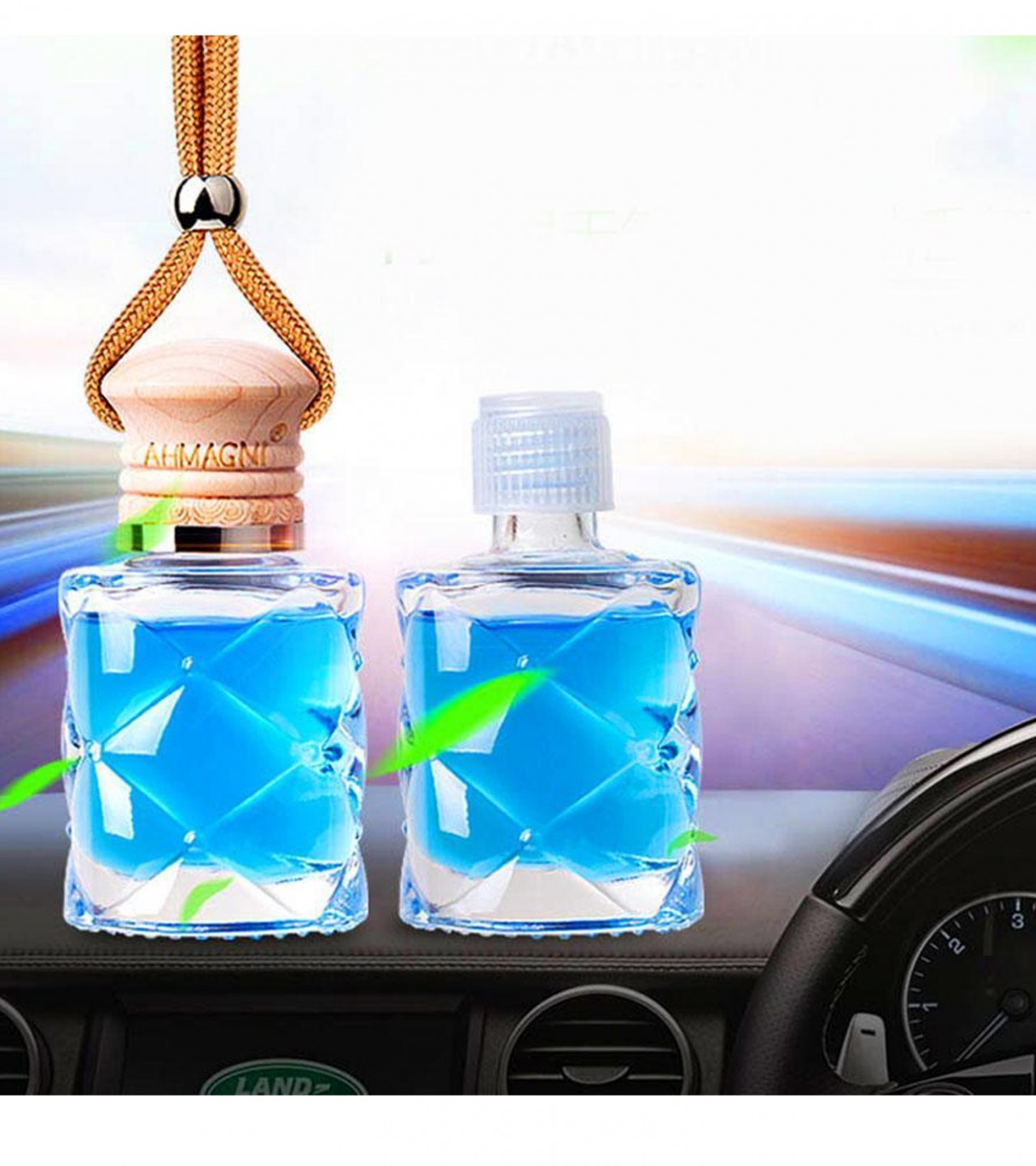 AHMAGNI Car Perfume Oils - Blue - 10 ml Each