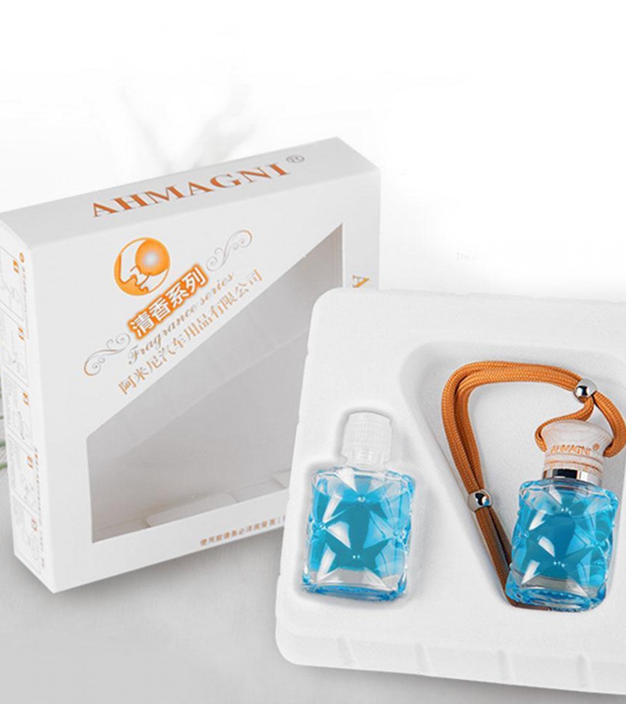 AHMAGNI Car Perfume Oils - Blue - 10 ml Each