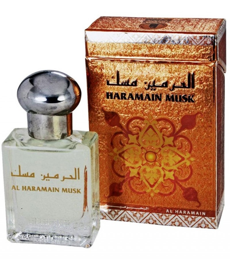 Al Haramain Musk Arabic Perfume Attar For Men - 15 ml