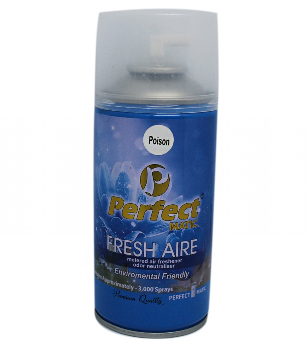 Automatic Air Freshener Dispenser with Free Perfect Matic Fresh Air 300 ml Bottle - White