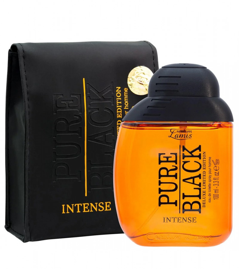 Creation Lamis Pure Black Intense Perfume For Men – 100 ml
