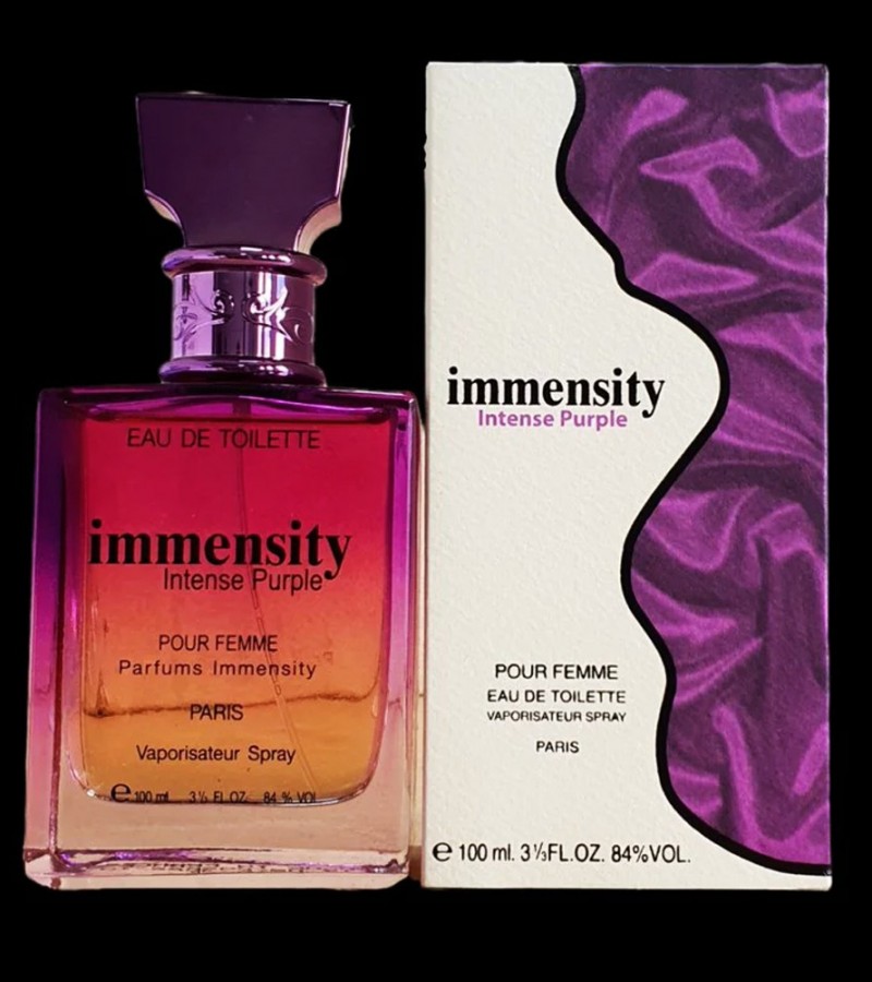 Immensity Intense Purple Perfume For Women – 100 ml