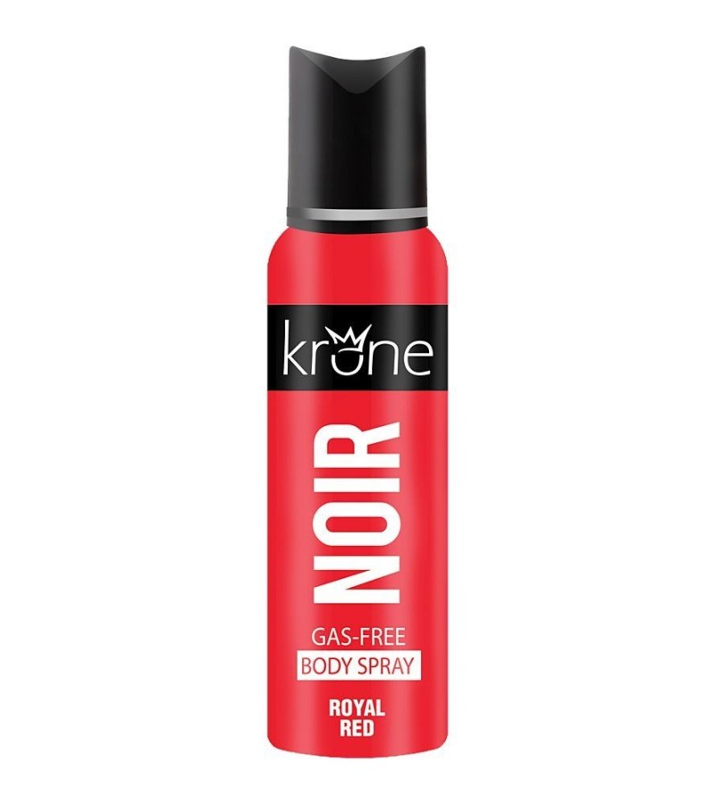 Krone Noir Royal Red Gas Free Body Spray For Unisex – 120 ml