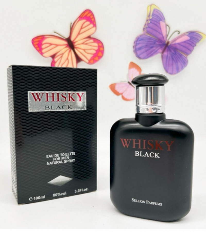 Sellion Black Whisky Perfume For Men – 100 ml