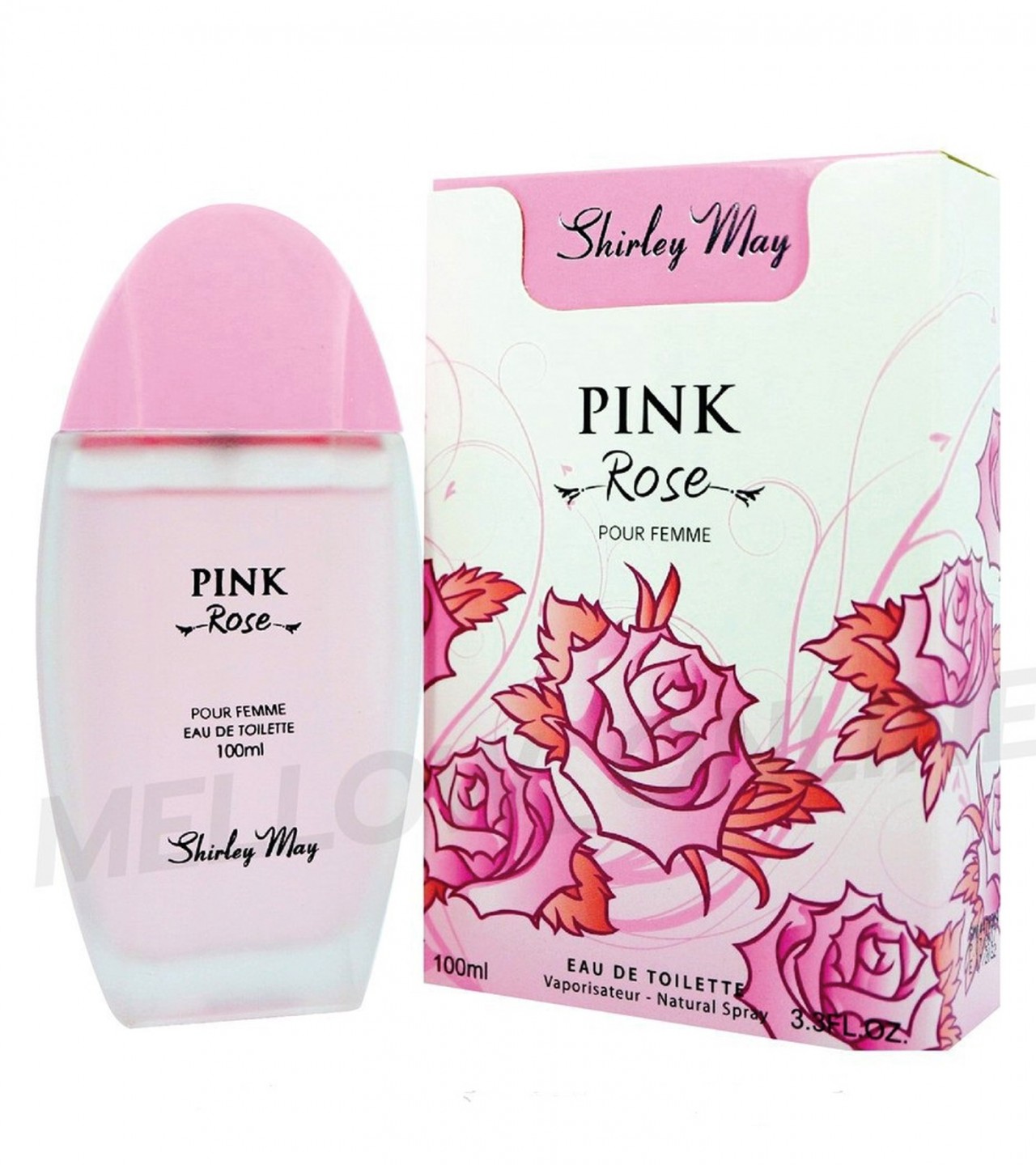 Shirley May Pink Rose Perfume For Women - 100 ml