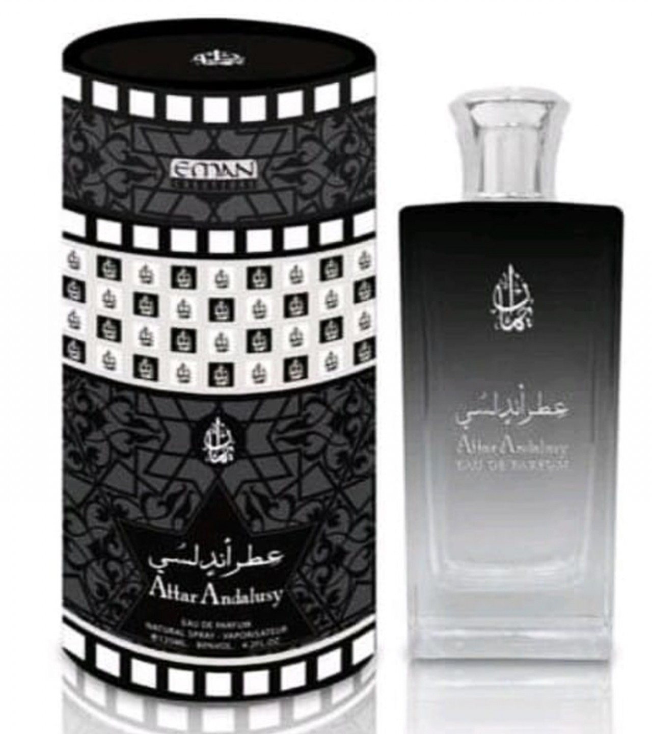 Eman Attar Andalusy Arabic Perfume For Unisex - 125 Ml - Black