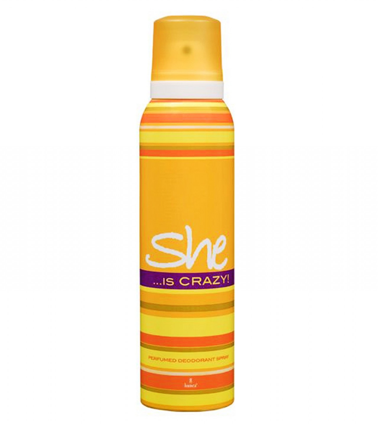 She is Crazy Body Spray Deodorant - Yellow - 200 ml