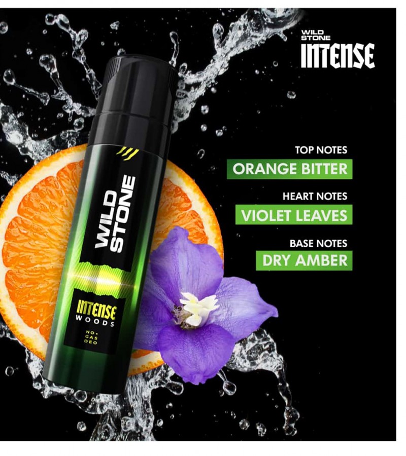 Wild Stone Intense Woods Perfume Body Spray For Men – 120 ml
